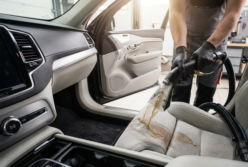 Higienização interna de carro em Petrópolis