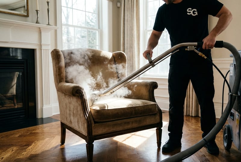 Higienização de cadeira de escritório Petrópolis